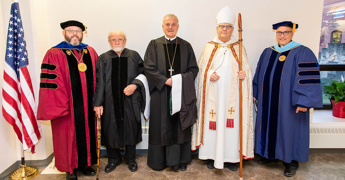 verostko hagl honorary degrees at saint vincent college